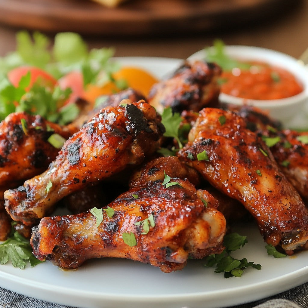 Chicken wings Tex Mex halal Lot de 4 sachets de 2.5 kg Oumaty