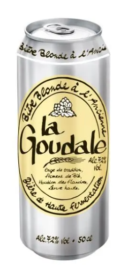 Bière blonde 7.2° lot de 24 boîtes x 50cl La Goudale