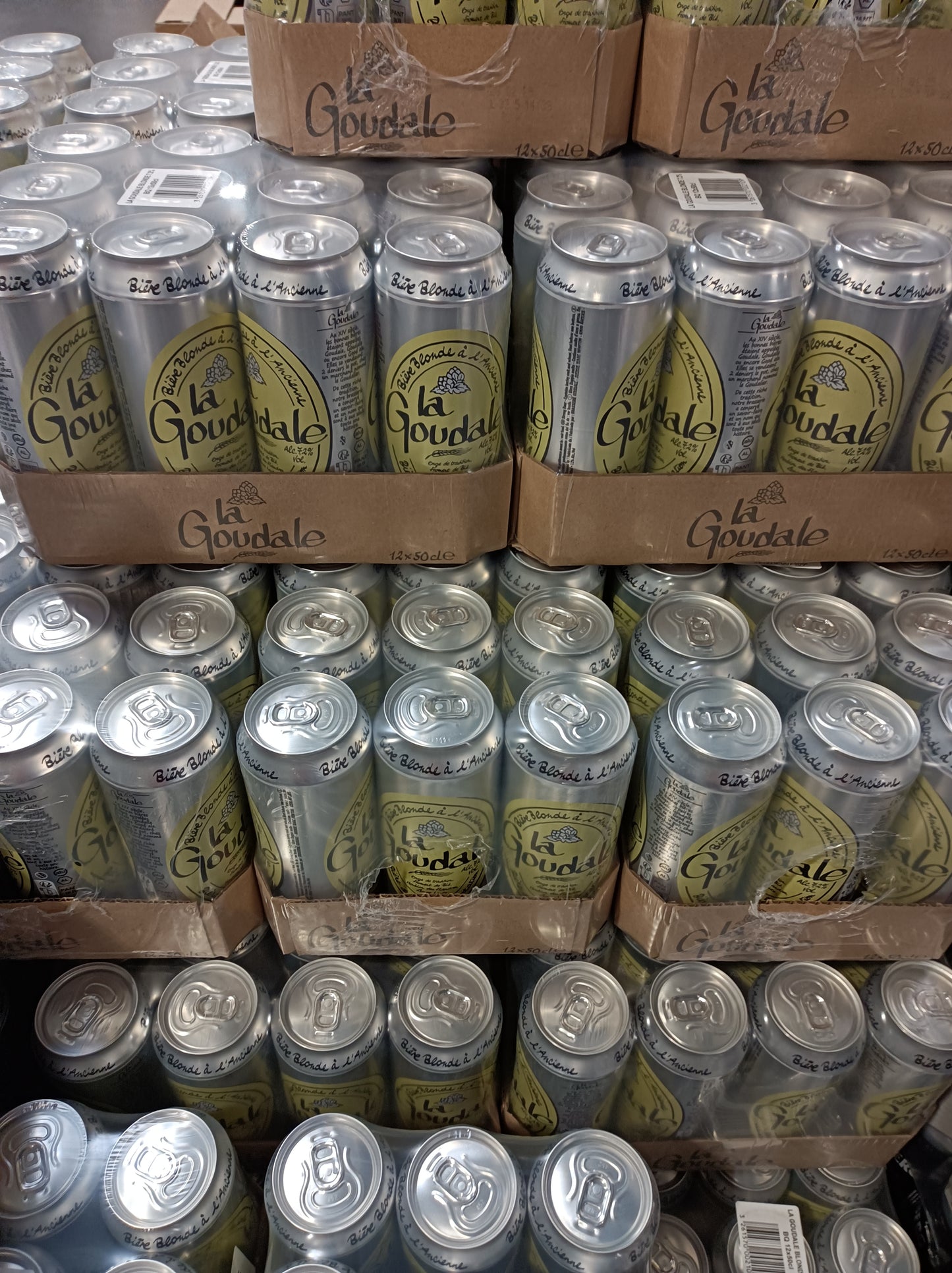 Bière blonde 7.2° lot de 24 boîtes x 50cl La Goudale