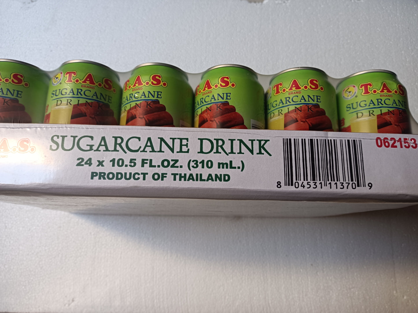 Boisson à la canne à sucre carton de 24 canettes de 310ml TAS