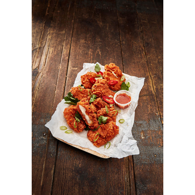 Boneless Wings de poulet sans os halal Lot de 3 sachets 1 kg Country Style