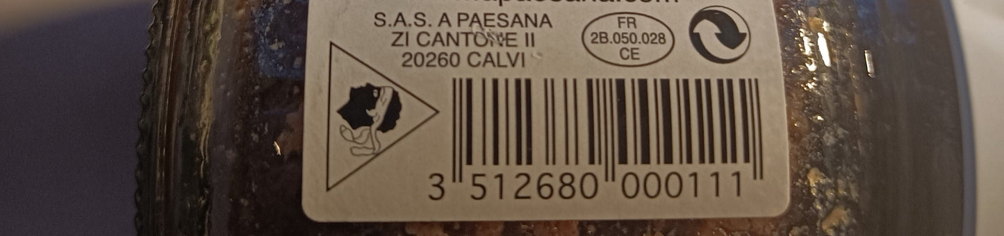 Anchoïade traditionnelle lot de 12 pots de 200g A. Paesana