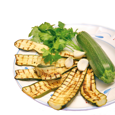 Courgettes grillées lot de 2 barquettes de 1 kg Bluver