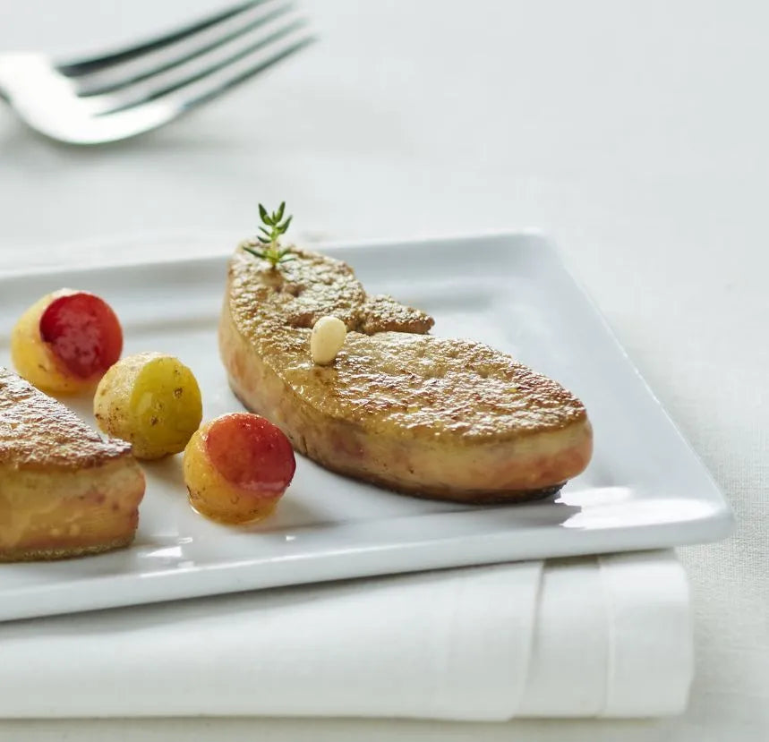 Escalope de foie gras de canard halal 40/60g lot de 5 sachets de 1 kg Vivies