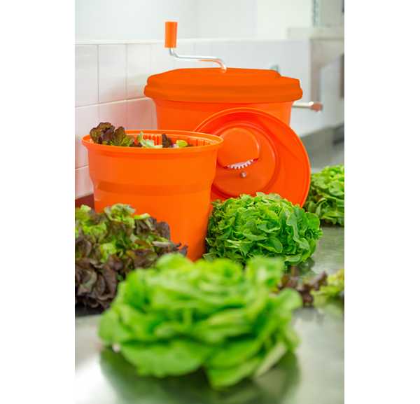 Essoreuse à salade manuelle 10 L Dynamic