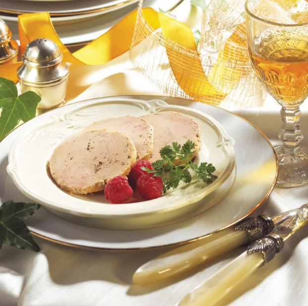 Foie gras de canard entier sauternes lot de 2 bocaux de 125g LARNAUDIE Prestige