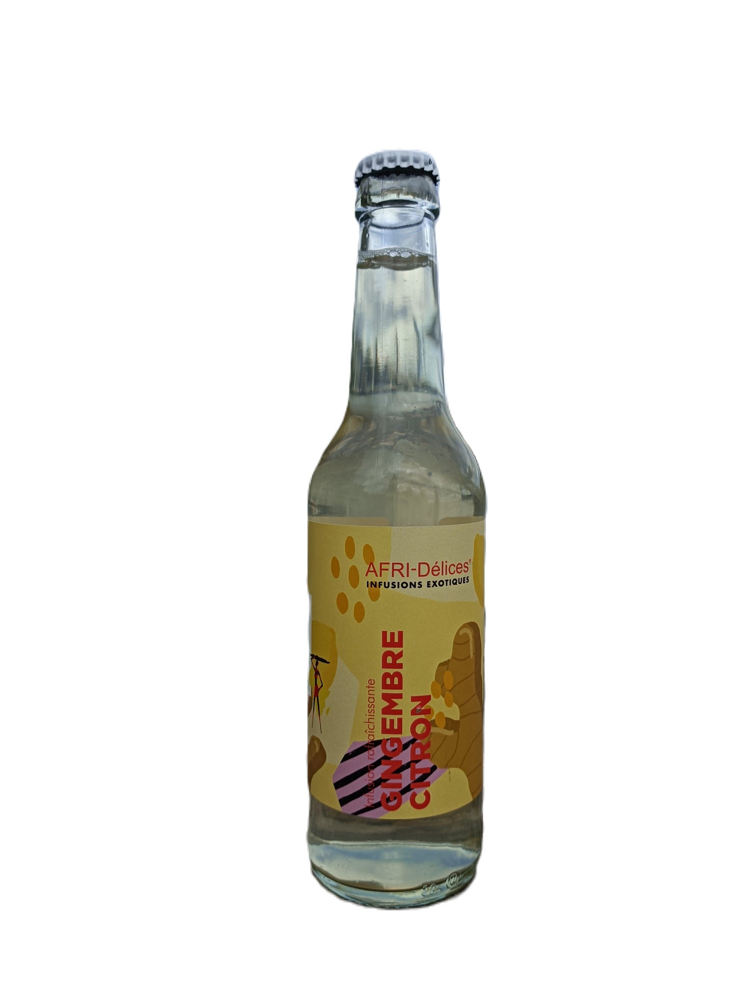 Infusion exotique Gingembre-Citron BIO 33cl x 12 AFRI-Délices
