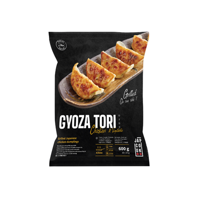 Gyoza halal grillé au poulet lot de 3 sachets de 600g Japcook
