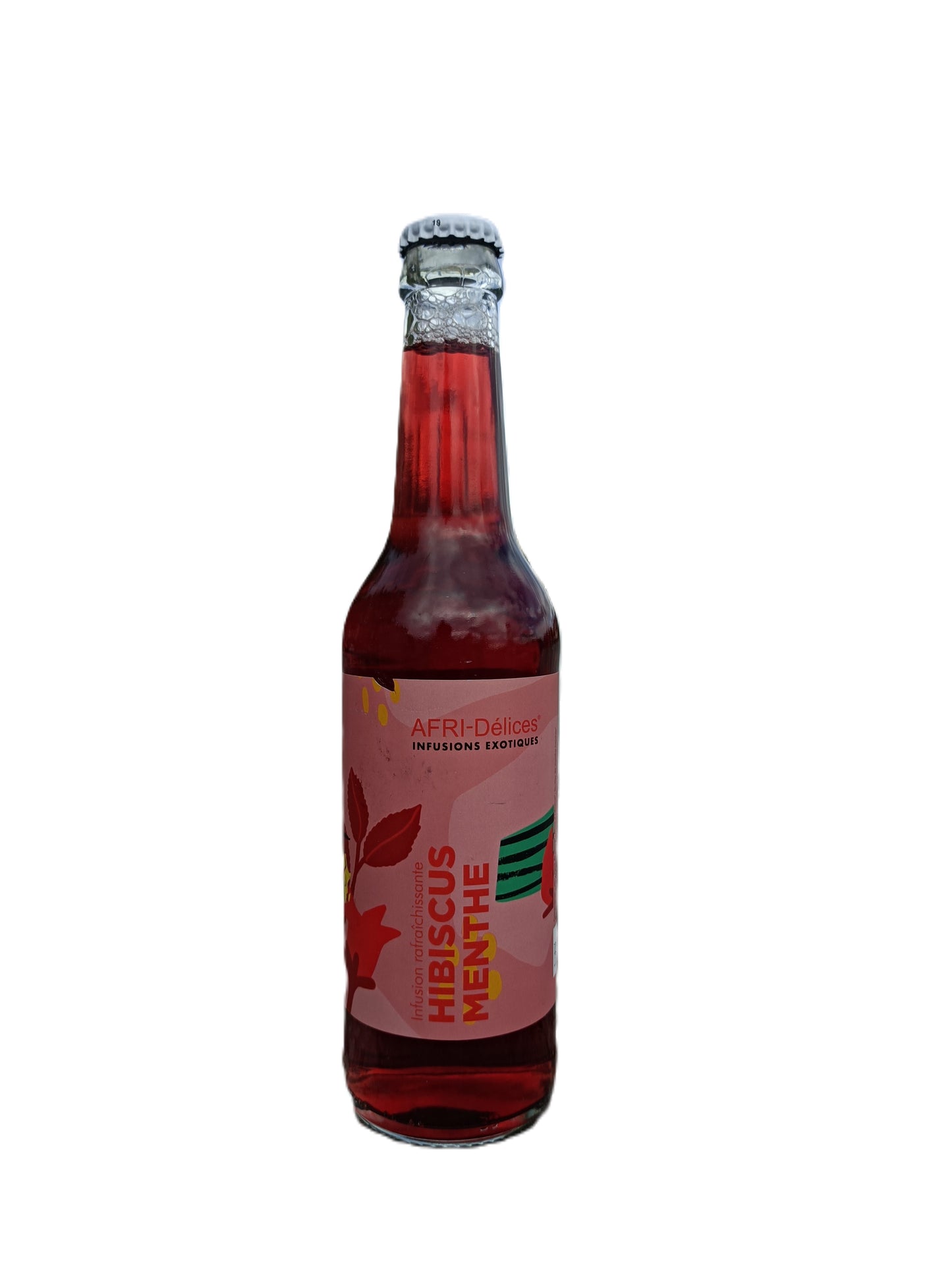 Infusion exotique Hibiscus-Menthe BIO 33cl AFRI-Délices