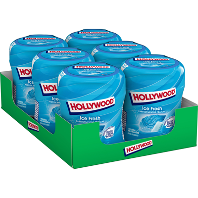 Bottle ice fresh lot de 6 boîtes Hollywood
