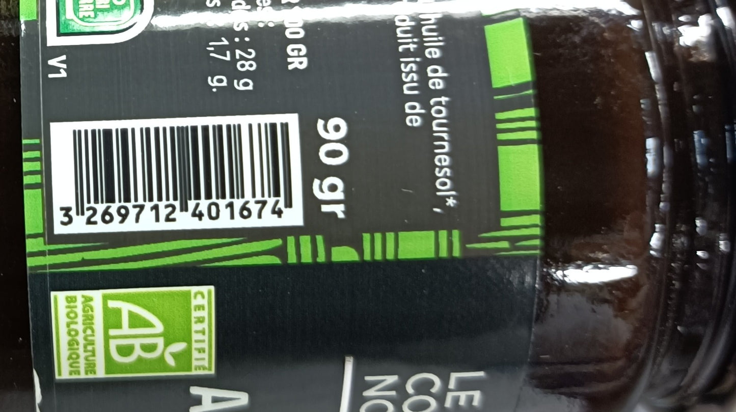 Purée d'ail noir BIO lot de 4 x 90g Le Coq Noir
