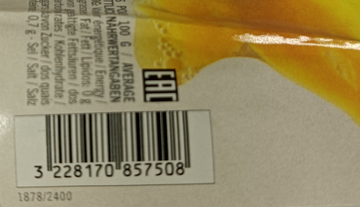 Coulis de mangue lot de 3 sachets souples de 1 kg Ponthier