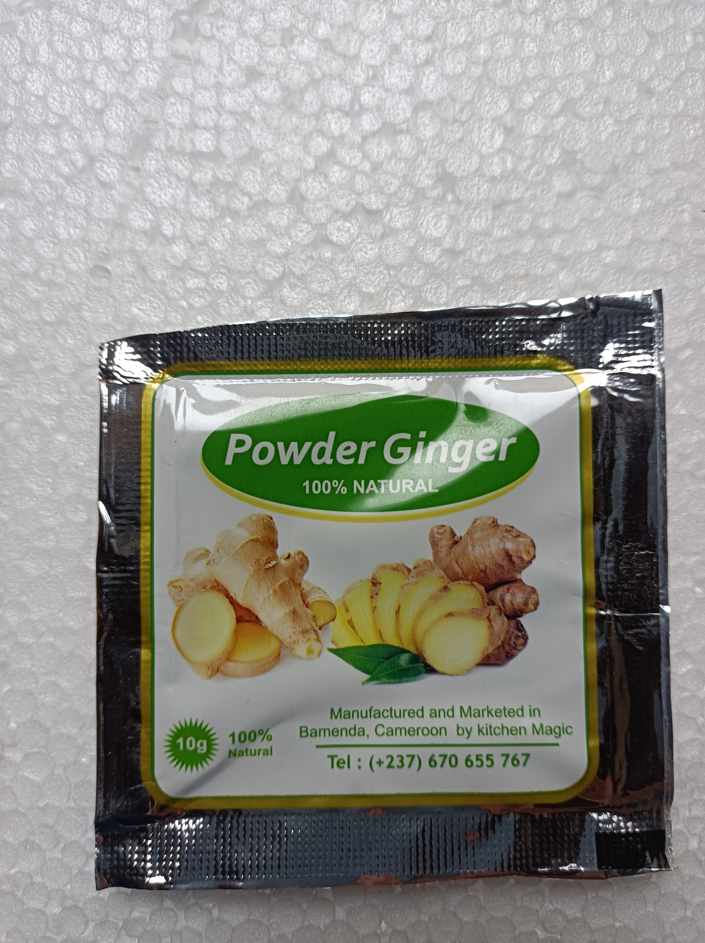 Gingembre en poudre 2 sachets de 10g