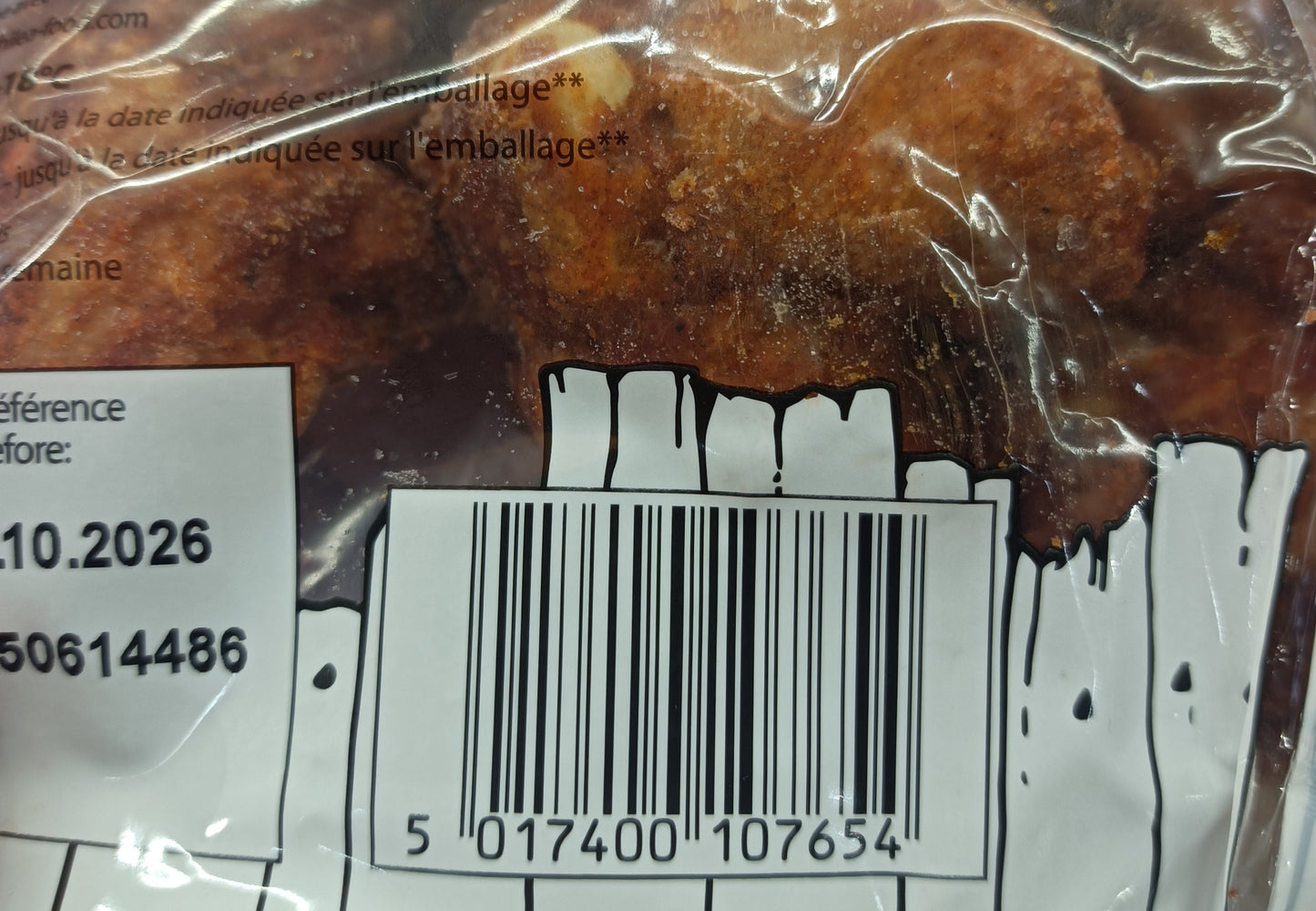 Ailes de poulet Tex Mex lot de 3 sachets de 1 kg Country Style