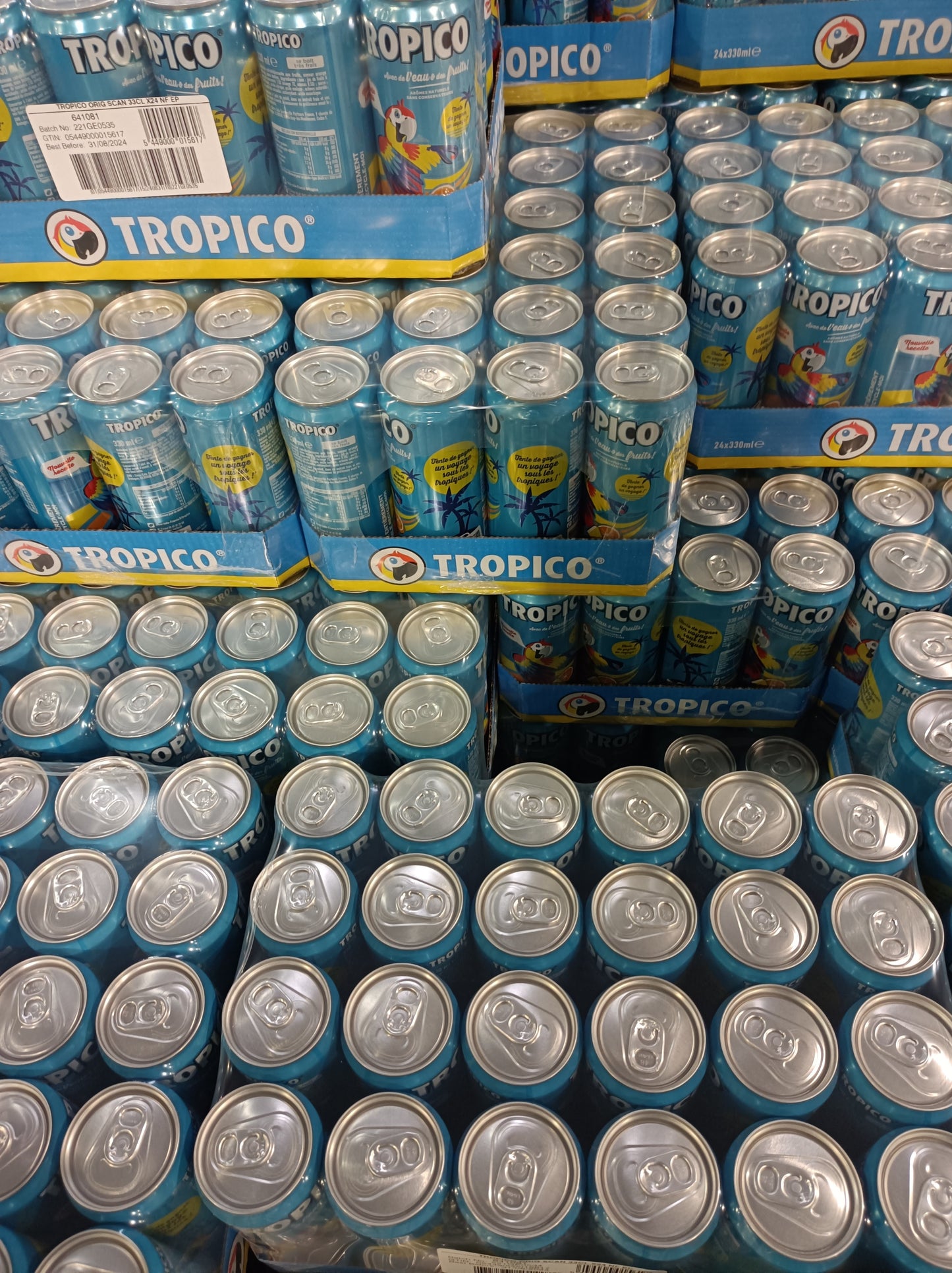 L'Original lot de 24 boites de 33cl Tropico