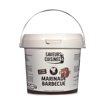 Marinade barbecue lot de 2 sceaux de 1kg Saveurs cuisinées