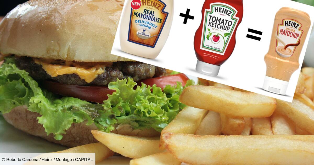 Mix mayonnaise ketchup lot de 2 flacons de 415ml Heinz