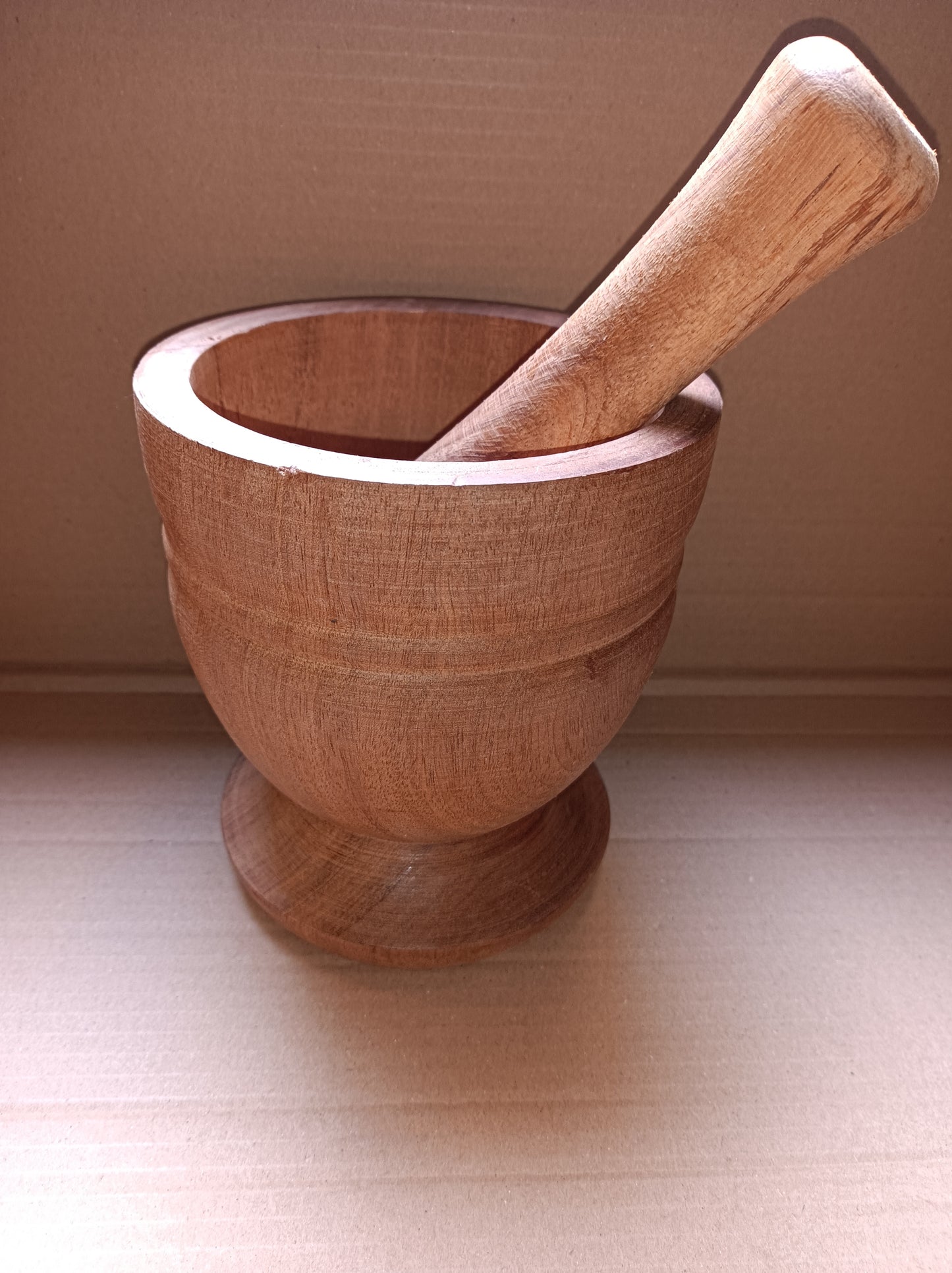 Petit Mortier africain avec son pilon en bois