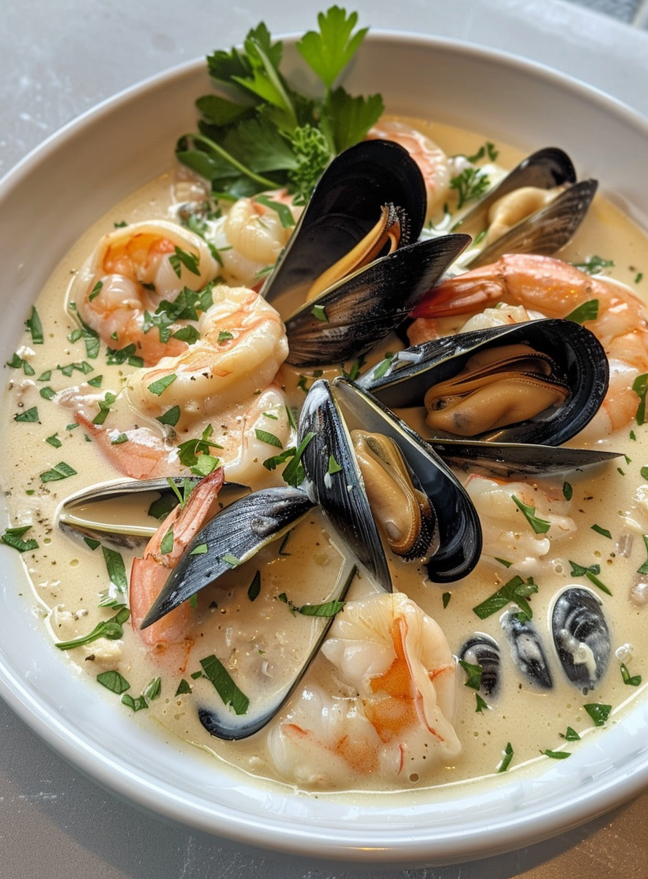 Moules entières cuites lot de 3 sachets de 1 kg