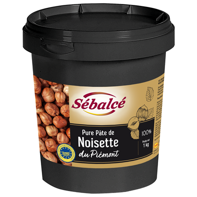 Pâte aromatique de noisette du Piémont lot de 2 sceaux de 1 kg Sebalce
