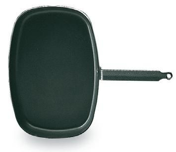 Poêle à poisson aluminium anti-adhésive 38cm Bourgeat