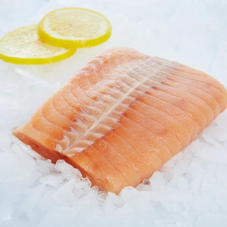 Portions de saumon Keta MSC S/P sans arête lot de 2 sachets de 1 kg