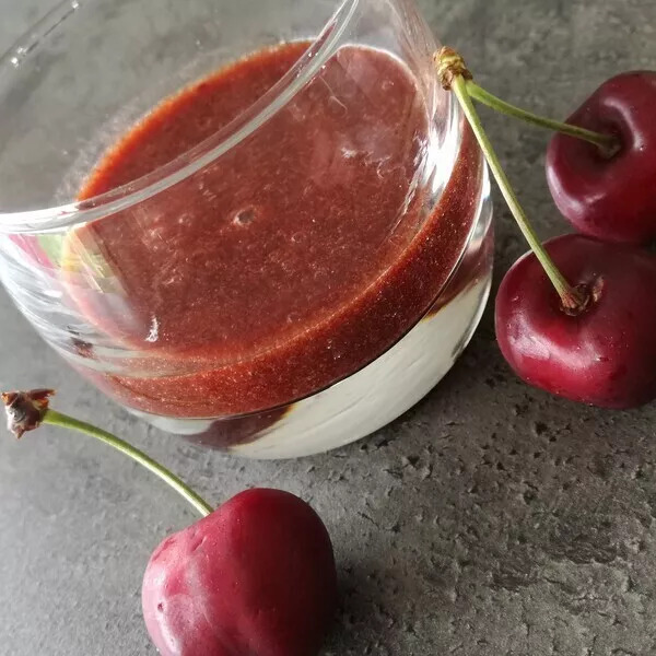 Purée de griotte lot de 2 briques de 1 L Côté Saveurs