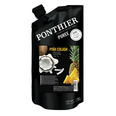 Purée de fruit Piña Colada lot de 3 sachets souples de 1kg Ponthier