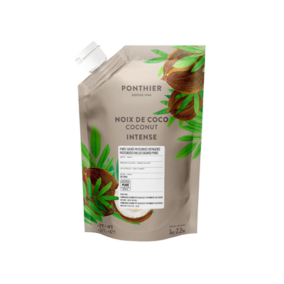 Purée de noix de coco lot de 3 sachets souples de 1 kg Ponthier