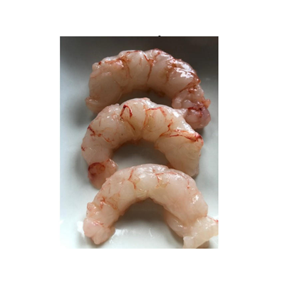 Queues de crevettes sauvages crues décortiquées déveinées lot de 3 sachets de 800g