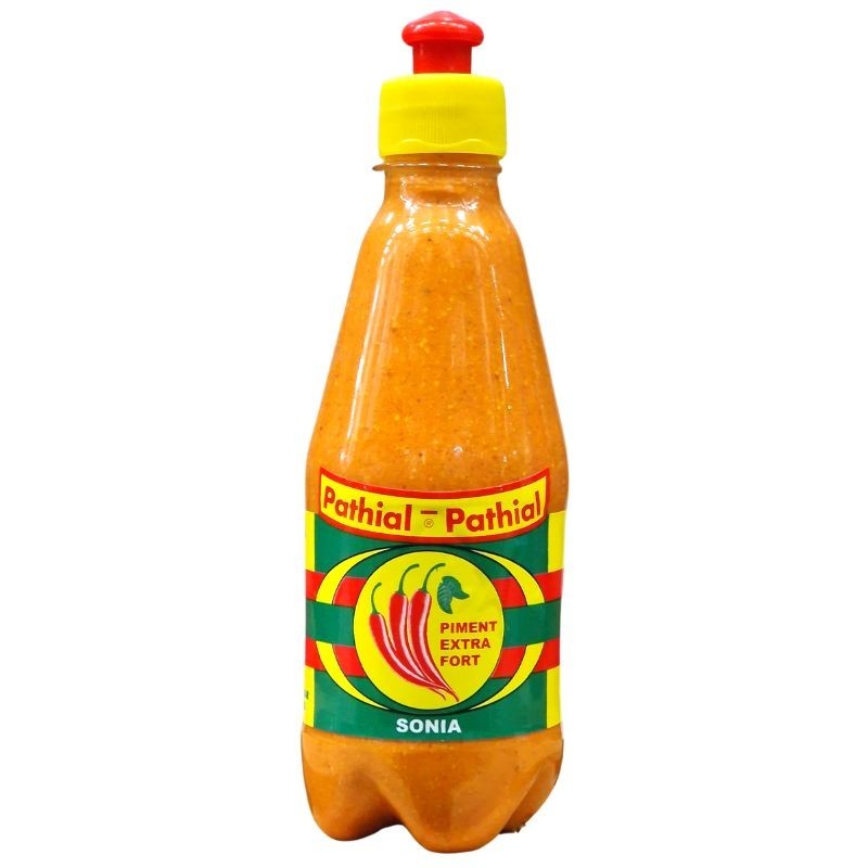 Sauce piment Pathial lot de 2 bouteilles de 350g Sonia