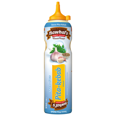 Sauce pita lot de 2 bidons de 950ml Nawhal's