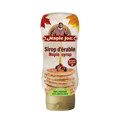 Sirop d'érable squeez lot de 2 flacons de 469g Maple Joe