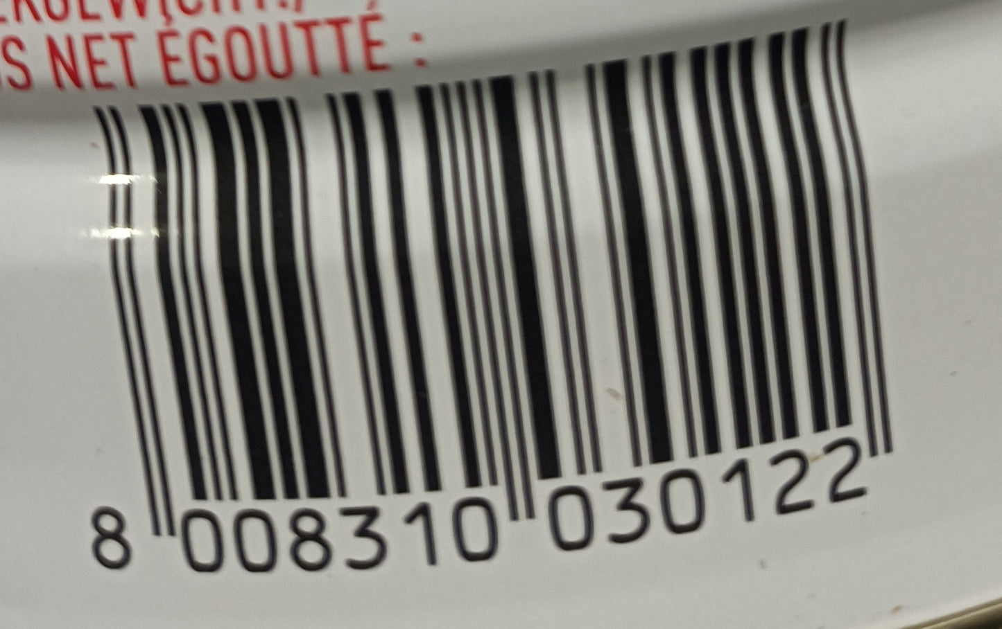 Griottes Amarena boîte 3/1 de 2,8 kg Toschi