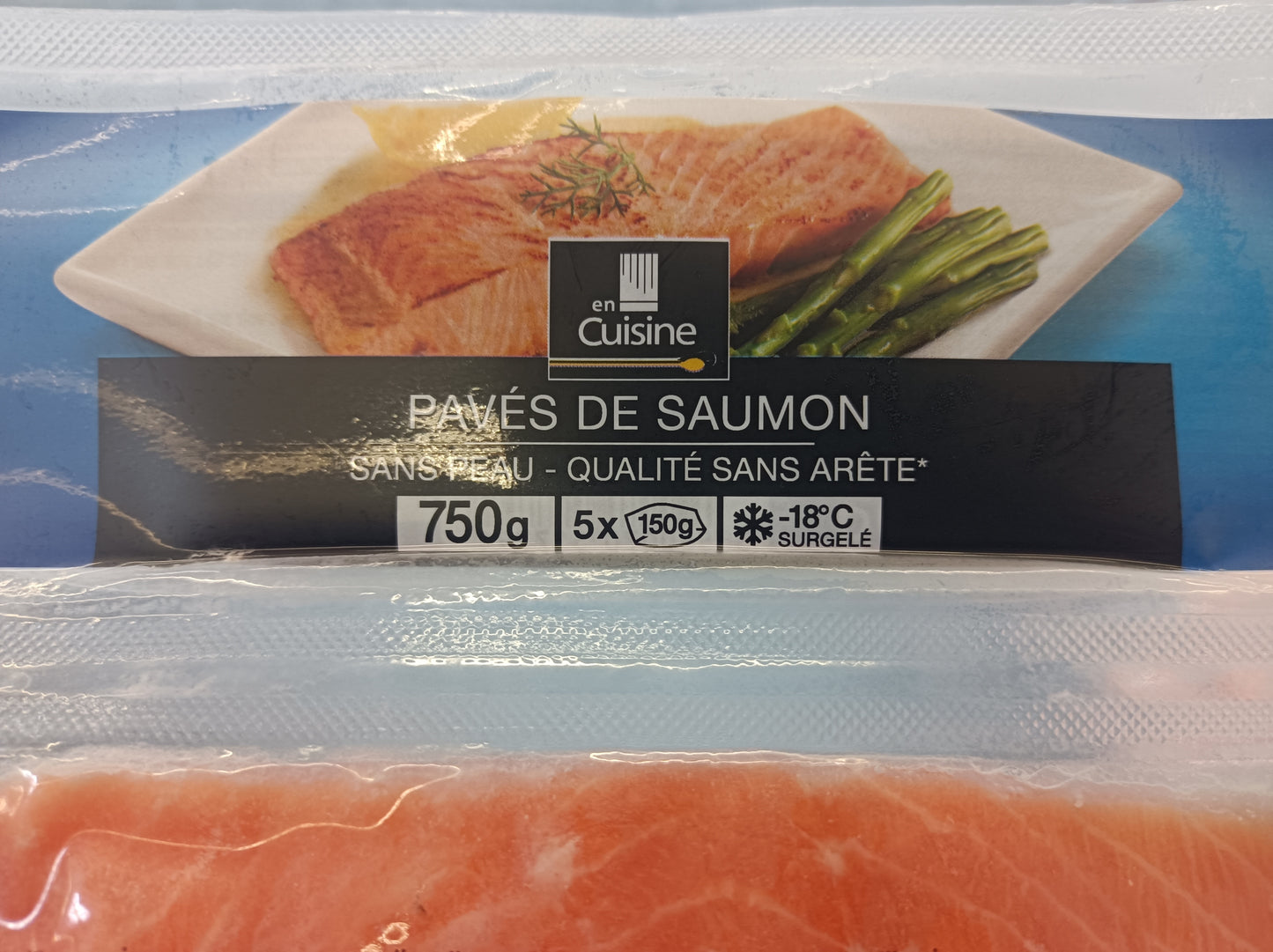Chapelet de pavé de saumon sans peau 5 x 150g En Cuisine
