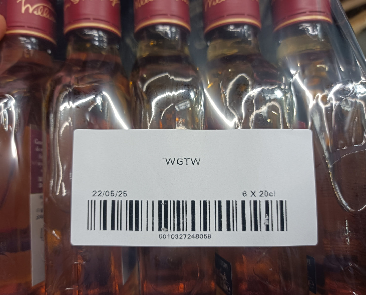 Whisky Grant's triple wood 40° lot de 6 bouteilles de 20cl Grant's