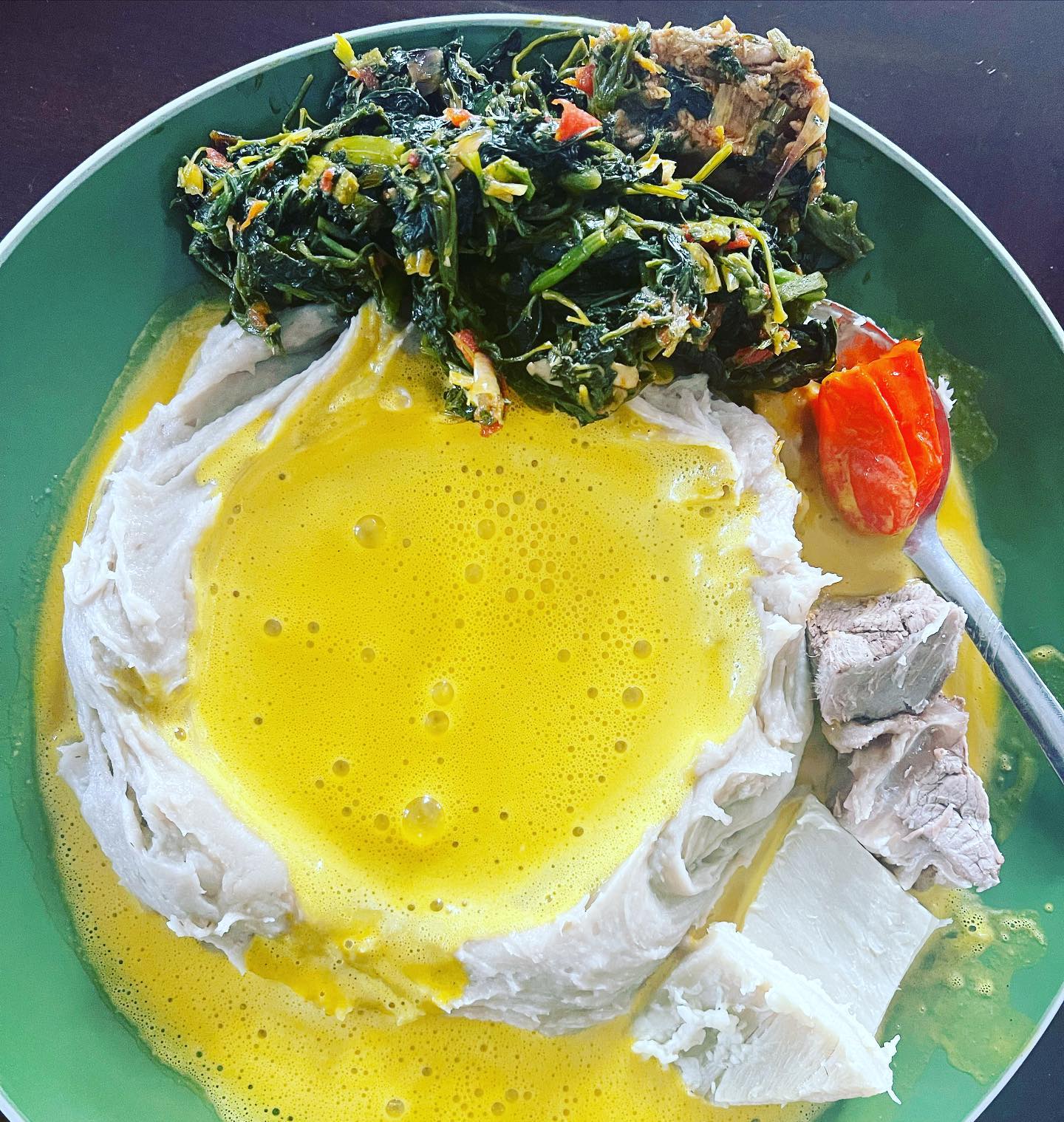Mélange d'épices pour sauce jaune " Taro " (recette traditionnelle du Cameroun)