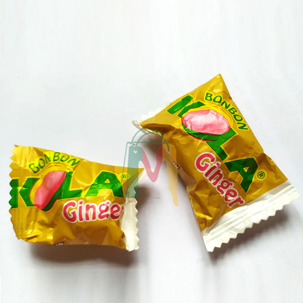 Bonbons Kola Ginger 10 pièces CHOCOCAM