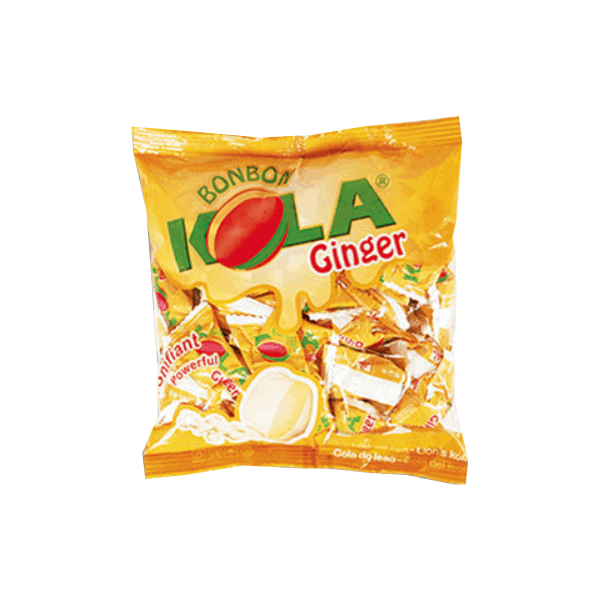 Bonbons Kola Ginger 10 pièces CHOCOCAM