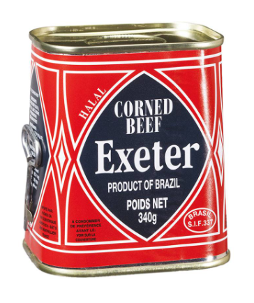 Corned beef Halal 24 boîtes de 340g EXETER