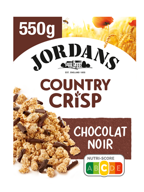 Country Crisp au chocolat noir lot de 3 boîtes de 550g Jordans