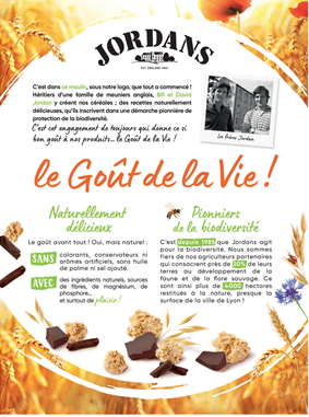 Country Crisp au chocolat noir lot de 3 boîtes de 550g Jordans