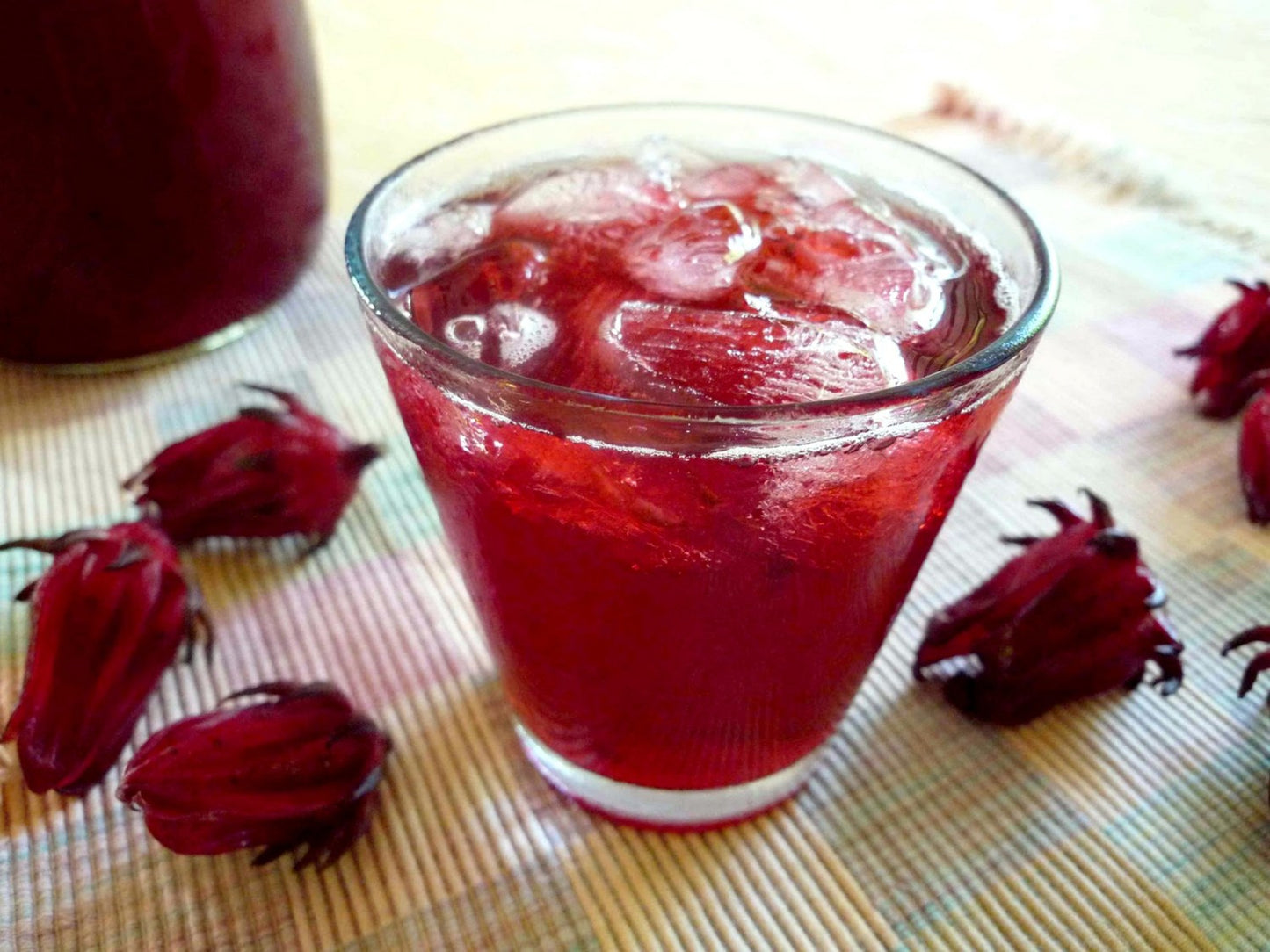 Hibiscus rouge - Bissap naturel (Hibiscus sabdariffa L.) 500g