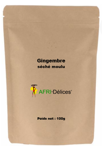 Gingembre séché et moulu (Zingiber officinale)