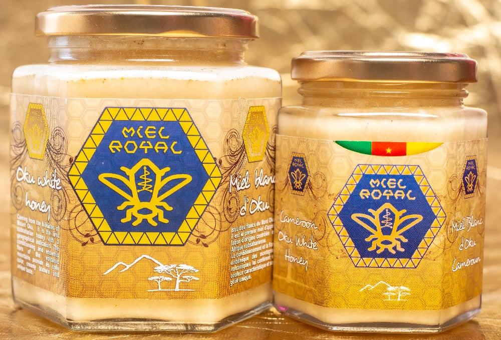 Miel blanc d'Oku Cameroun IGP BIO 500g