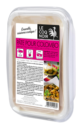 Pâte pour colombo lot de 6 barquettes de 700g Le Coq Noir
