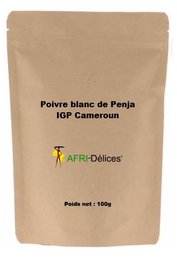 Poivre de Penja blanc IGP BIO (Piper nigrum) 100g