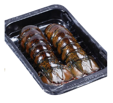 Queues de homard canadien crue lot de 2 barquettes de 2 x 110g