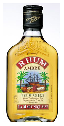 Rhum ambré 40° 20 cl La Martiniquaise