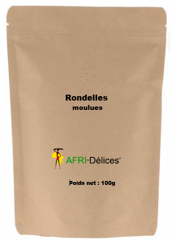 Rondelles, Olum, Bobimbi, Country-Onions (Scorodophloeus zenkeri) 100g